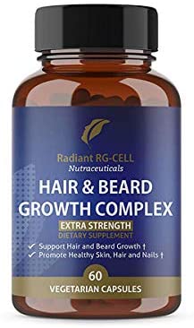 B07MM2ZKP8 T.A. Sciences | TA-65 Supplement | 1x90 Capsules | 250 U | Free Extra Strength Hair & Beard Growth Complex