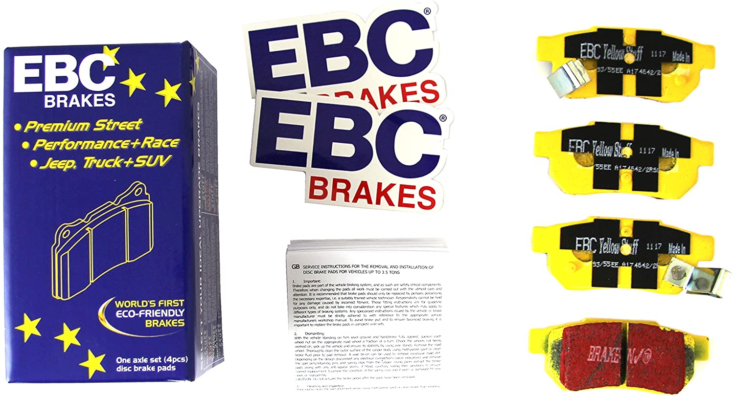 B001C92WP4 EBC Brakes DP4642/2R Yellowstuff Street and Track Brake Pad