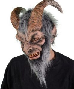 Zagone Studios Krampus Mask Halloween Adult Costume Accessory Evil Scary Beast