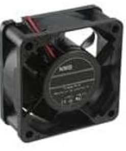 06025SA-24S-AA-D0, DC Fans DC Axial Fan, 60x60x25mm, 24VDC, 35.7CFM, Rib Mount, Ball Bearing, Lead Wires