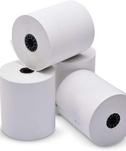05220 - One-Ply Thermal Cash Register/Point of Sale Roll, 3-1/8 x 220 ft, White, 50/CT