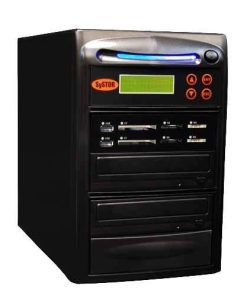 1:1 All-in-One Combo Flash Drive & Blu-ray BDXL Duplicator - Back up USB/SD/CF/MS Flash Media Cards to a Single CD/DVD/BD Disc - SYS-USBSDCF-BD-01
