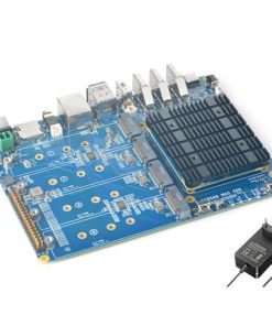 youyeetoo CM3588 Plus Mini NAS Platform, up to 8K Video, RK3588,OpenMediaVault fit,32GB LPDDR5, 4 x M.2 PCIe3.0 Socket, NAS Solutions, Home Server,Local Cloud Storage (32G+256G NAS Kit)