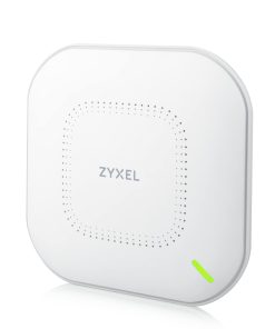 Zyxel True WiFi 6 AX1800 Wireless Gigabit Business Access Point | Mesh, Seamless Roaming, Captive Portal | WPA3 Security | NebulaFlex Hybrid Cloud | POE+ or AC Powered | AC Adapter Included | NWA110AX