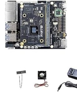 youyeetoo Licheepi 4A RISC-V Single Board Computer - RISC-V Laptop CPU TH1520 @ 2.0 GHz - 4 TOPS @ INT8 (1GHz)- 8GB/16GB RAM- 32GB/128GB eMMC (Pi 4A 8+32GB)