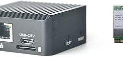 Youyeetoo Friendlyelec nanopi zero2, Tiny GBE Computer Router - 1/2GB RAM - with EMMC Socket, RJ45 GBE, RK3528A, Hidden WiFi Antenne (1GB RAM+32GB eMMC,with WiFi Module)
