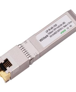 10G SFP+ to RJ45 Copper Modules, 1.25G/2.5G/5G/10GBase-T Ethernet Copper to SFP+ Transceiver Compatible for Ubiquiti Unifi UF-RJ45-10G /uacc-cm-rj45-mg (Cat 6a/7 or Better, 30-Meter)