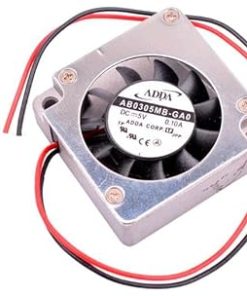 Zyvpee® 3cm AB0305MB-GA0 5V 30mm 0.1A 0.5W 8500RPM 0.98CFM 29dBA 2Wire DC Blower Cooling Fan 30x30x10mm AB0305MB-GAO