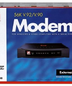 Zoom V92 V44 Enxternal Faxmodemfor Pc & Mac Controller-Based