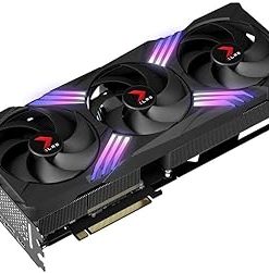PNY GeForce RTX™ 4070 Ti Super 16GB XLR8 Gaming Verto™ Epic-X RGB™ OC Triple Fan Graphics Card DLSS 3 (ARGB, 256-bit, GDDR6X, PCIe 4.0, HDMI/DisplayPort, incl. Adapter & Support Bracket, 3.3 Slot)