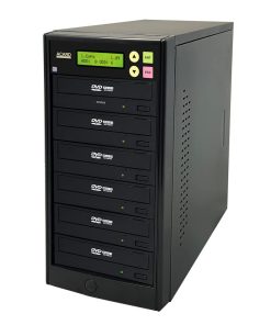 1 to 5 24X Burner CD DVD Duplicator Standalone Tower Using ACARD’s Native SATA Controller Technology