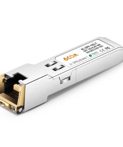 10GBase-T SFP+ Copper RJ45 Module Transceiver, RJ-45 SFP+ CAT.6a, up to 30 Meters, Compatible for Cisco SFP-10G-T-S, Ubiquiti UF-RJ45-10G, Netgear, D-Link, Mikrotik, Supermicro, TP-Link and More