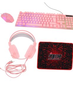 1 Set Keyboard and Mouse Set Computer Keyboard Computer Accessories Keyboard Mouse for Gamer RGB Keyboard Mouse Ergonomic Mouse Computer USB Keyboard Ergonomic Keyboard Mouse