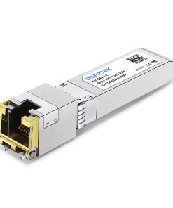 10GBASE-T SFP+ to RJ45 Transceiver, 10G Ethernet Copper Module, Optical SFP RJ 45 10Gb T Mini-GBIC Compatible with Cisco SFP-10G-T-S, Ubiquiti UF-RJ45-10G, Mikrotik, Supermicro, Fortinet, up to 30m