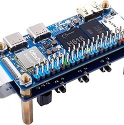 Zero 2W 4GB with Expansion Board Allwinner H618 LPDDR4 Quad Core CPU 64 Bit Single Board Computer, 1.5GHz Frequency WiFi Bluetooth Support 4K Display
