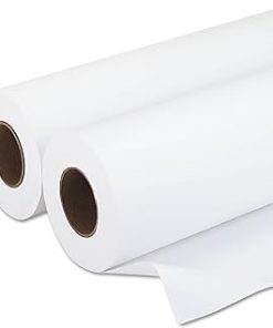 09136 Bond Paper, 3-Inch Core, 20 lb, 92GE, 36-Inch X500-Ft Roll, 2/RL,White