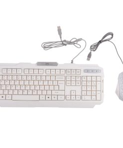 1 Set Keyboard Mouse Backlit Keyboard Ergonomic Mouse Computer Keyboard Computer Accessories Computer USB Keyboard Computer Wired Keyboard