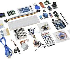 1 Set for Arduino Starter Kit Basic Learning Suite R3 Kit Upgraded Stepper Motor LCD1602 LED Jumper Wire for Arduino ONE