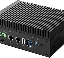 youyeetoo PE1000N Intelligent Edge Computer 16 GB eMMC Intelligent Edge AI System with N-VIDIA Jetson Nano, TX2 NX and Xavier NX Support A-SUS Expansion (Jetson Nano Version)