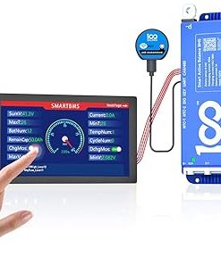 100BALANCE 100A 8-17S Smart Active Balance CAN BMS + WiFi Module +4.3inch Touch LCD Display Set