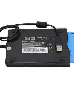 Yoidesu External Floppy Disk Reader USB, Portable Floppy Drive, 1.44M Neutral FDD Diskette Driver, Plug and Play, Portable Floppy Disk for MacOSX for WIN98SE,ME,2000,XP,7,8,10 for Notebook PC Desktop