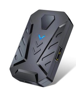 Yoidesu Gaming Keyboard Mouse Converter Adapter for Android, No Delay, Adjustable Stand, Charging While Playing Games (Mix Pro Comes Standard)