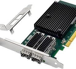 10G Network Card with Intel X710-BM2 Chip, 10GB PCI-E NIC Compare to Intel X710-DA2, Dual SFP+ Port PCI Express X8 Ethernet Adapter Support Windows/Windows Server/Linux/Freebsd/VMware ESXi