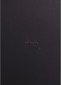 116188C - Rhodia Touch Mixed Media Pad, Extra-White Paint'On Paper 250g - A4 Portrait, 20 Detachable microperforated Sheets glued Canvas pad