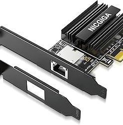10G Base-T PCI-e Network Card, Marvell AQC113 Controller, NICGIGA 10Gb Ethernet Adapter Support WOL, 10Gbe RJ45 Port NIC Card, Windows10/11/Windows Server/Linux