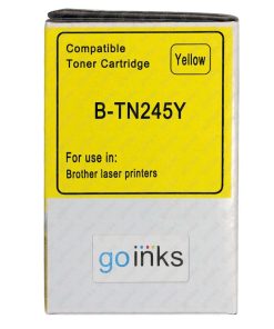 1 Go Inks Yellow Laser Toner Cartridge to Replace Brother TN245Y Compatible/Non-OEM for Brother DCP, MFC and HL Printers