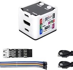 youyeetoo Sipeed NanoKVM PiKVM Mini Remote Control Operations Maintenance Server, 1TOPS NPU 1GHz C906 RISC-V Linux Single Board Computer, with 100M Network Connection (Full-Paket)
