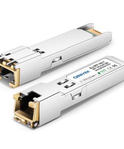 [Pack of 1] 1.25/2.5/5/10G-T SFP+ to RJ45 Transceiver, Copper Ethernet Module Compatible for Cisco SFP-10G-T-S, MikroTik S+RJ10, Ubiquiti UF-RJ45-10G, Netgear AXM765, Netgear, TP-Link, Fortinet, 30m