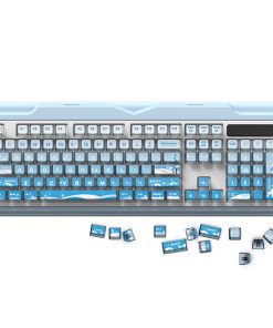 116Keys Keycaps Snow Pattern Translucent Backlit Keycap Set For Mechanical Keyboards Comfortable Typing