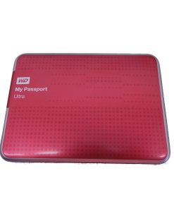 (Old Model) WD My Passport Ultra 1TB Portable External USB 3.0 Hard Drive with Auto Backup, Red
