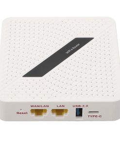 Zunate AX1800 MU MIMO Gigabit Router Portable Travel Router for Starlink Gen2 Gen3 Dual Band 2.4G 5.8G Support for VPN Mash EP RT2656 (US Plug)