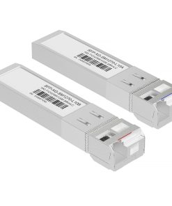 1 Pair 10G SFP+ BIDI Transceiver, LC Single Mode SFP Module SMF, 10GBASE-BIDI 1270nm/1330nm, Up to 20Km, for Switch, Router, Firewall, Network Card, Media Converter etc