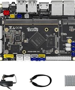 youyeetoo Dual GbE Low Power Arm Mainboard -YY3568 Basic Rockchip RK3568-2/4/8GB RAM -SATA 3.0, PCIe 3.0 SSD, USB Host x6 -Up to 4K@60Hz Video Output -AIoT Control/NAS/SBC (YY3568 2+16GB)