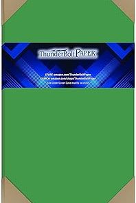 100 Bright Green 65lb Cover|Card Paper - 8.5" X 14" (8.5X14 Inches) Legal|Menu Size - 65 lb/pound Light Weight Cardstock - Quality Printable Smooth Surface for Bright Colorful Results