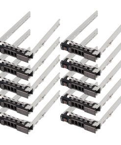 10PCS,2.5" Hard Drive Caddy Tray for Dell PowerEdge Server - T440 T640 R330 R430 T430 R630 T630 R730 R730XD R830 R930 for G176J and 0G176J