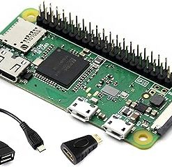 Zero WH Package Comes with RaspberryPi Zero W with 40PIN Pre-Soldered GPIO Headers +Mini HDMI to HDMI Adapter +Micro USB OTG Cable, Built-in WiFi and Bluetooth