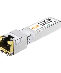 10GBase-T SFP+ Transceiver, 10G SFP+ to RJ45 Copper Module, CAT.6a/7, up to 30 Meters, for Cisco SFP-10G-T-S, Ubiquiti uacc-cm-rj45-mg, D-Link, Supermicro, MikroTik S+RJ10 and More