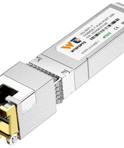 10G SFP+ to RJ-45 Transceiver, WTSFOPTC 1.25/2.5/5/10G-T Copper SFP+ CAT6a Module, Auto-Negotiation, Up to 30m, for Cisco SFP-10G-T-S, Ubiquiti UniFi UF-RJ45-10G, Meraki, TP-Link, Netgear