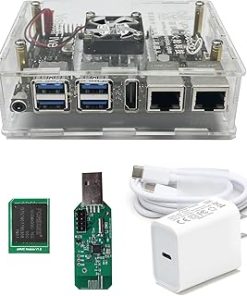 youyeetoo StarFive VisionFive2 RISC-V Single Board Computer, Early Bird Version B with WiFi dongle, StarFive JH7110 with RISC-V U74, Dual LAN Port with 2 x 1Gbit (Bundle 2, 8GB)