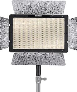 YONGNUO YN1200 Pro LED Video Light/LED Studio Lamp, with 5600K Color Temperature and Adjustable Brightness, for The SLR Cameras Camcorders, Like Canon Nikon Pentax Olympus Samsung Panasonic JVC etc.
