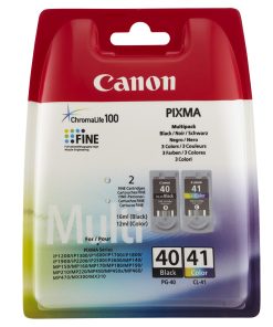 1 X Canon PG-40 CL-41 Ink Cartridge Set