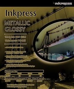 #MP44100, Inkpress Metallic Paper Gloss 255 gsm, 10 mil