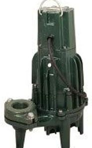 Zoeller 365-0017, Model J165, Series Flow-Mate 160, High Head Effluent Pump, 1 HP, 200-208 Volts, 3 Phase, 50 ft Cord, Manual, 1-1/2 Inch Discharge