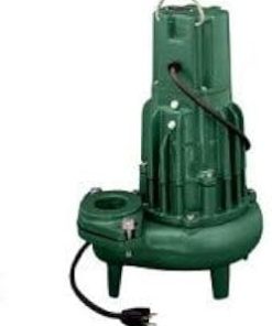 Zoeller 265-0009, Model F165, Series 160, Flow-Mate High Head Effluent & Sump Pump, 1 HP, 230 Volts, 3 Phase, 1-1/2 Inch NPT Discharge, Single Seal, 20 ft Cord, Manual