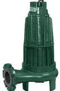 Zoeller 631-0009, Model F631, Sewage Waste 600 Series, Submersible Sewage Pump, 2.0 HP, 230 Volts, 3 Phase, 6.8 Amps, Double Seal, 390 GPM Max, 34 ft Max Head, 25 ft Cord, Manual, Double Seal