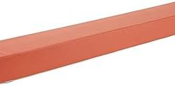 zktoermn Air Mattress Wedge, Bed Gap Filler High-Density 45D Sponge Removable and Washable Cover for Sofa Crack Filler Between Headboard and Mattress (Color : Orange, Size : 200x10x10cm)